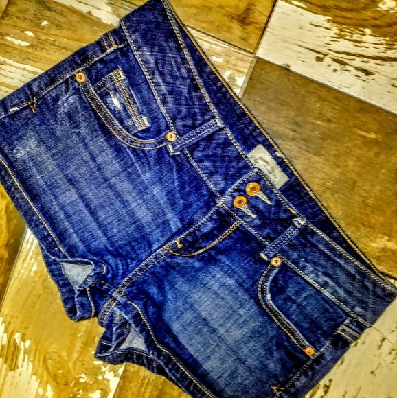 Aeropostale Pants - Aeropoatale Jean Shorts Size 9/10 Flap Pocket NWOT